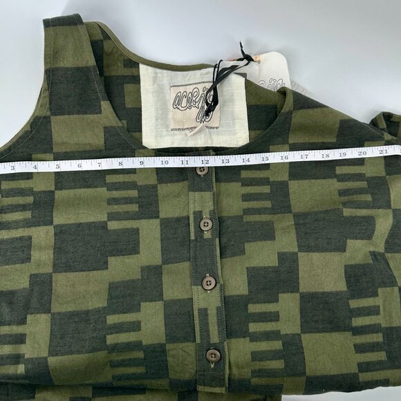 Ace & Jig Green and Black Patterned Jumpsuit - Picture 6 of 11